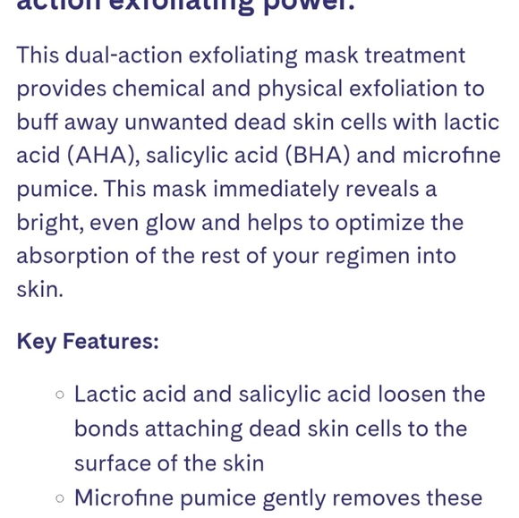 GlamGlow Brightmud Dual-Action Exfoliating Treatment 0.5 oz/15g - Picture 6 of 6